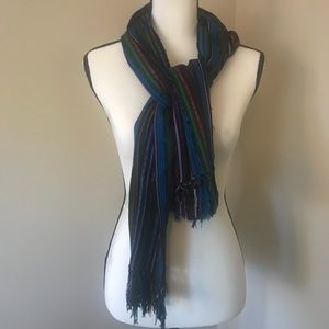 Handmade Mexican Scarf colorful!!